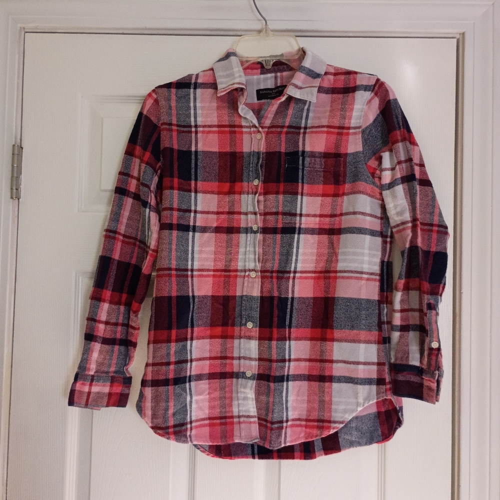 Banana Republic | Plaid Flannel Shirt